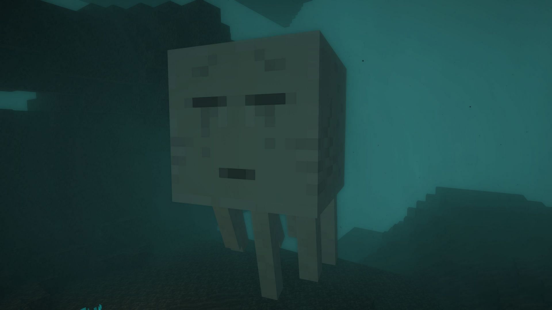 Ghasts can also be avoided in the Nether (Image via Sportskeeda Gaming || Mojang Studios)